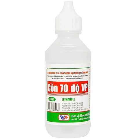  Cồn 70 độ VP 60ml 