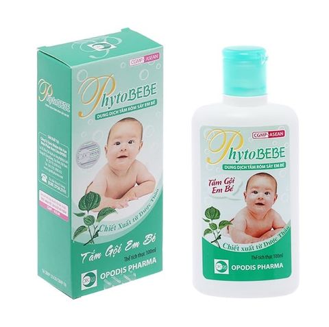  Dung Dịch Tắm Tôm Sẩy Trẻ Em Phytobebe Opodis 