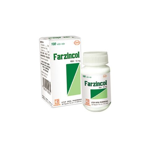 Farzincol kẽm 10mg Pharmedic 
