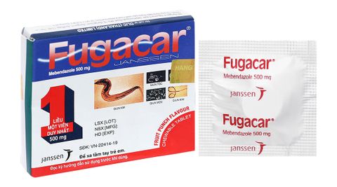  Fugacar 500mg Original - Janssen 
