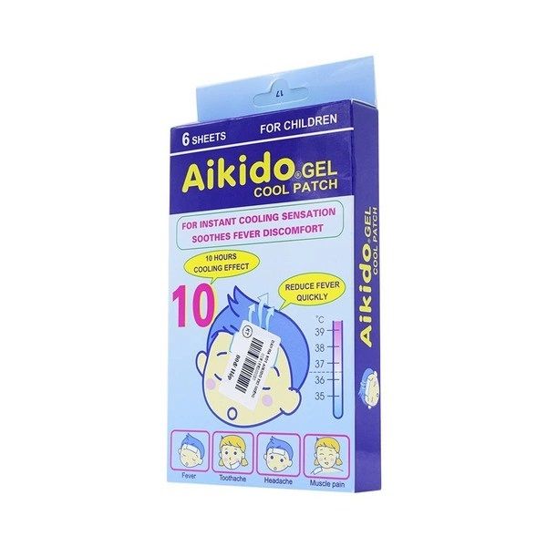  Miếng dán hạ sốt aikido gel cool patch tatra 