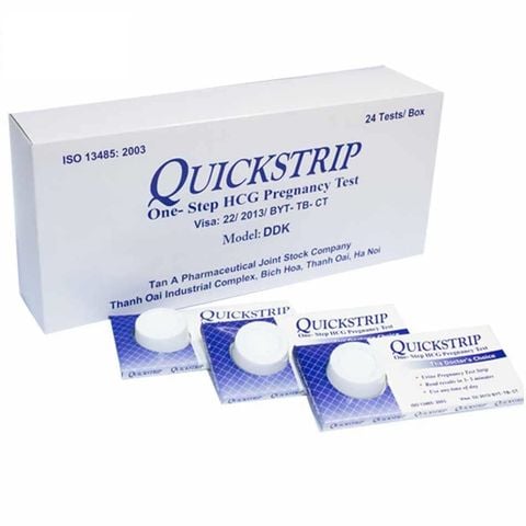  Que thử thai Quickstrip 