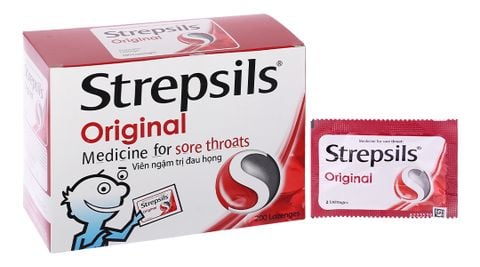 Strepsils đỏ lớn 100 viên 