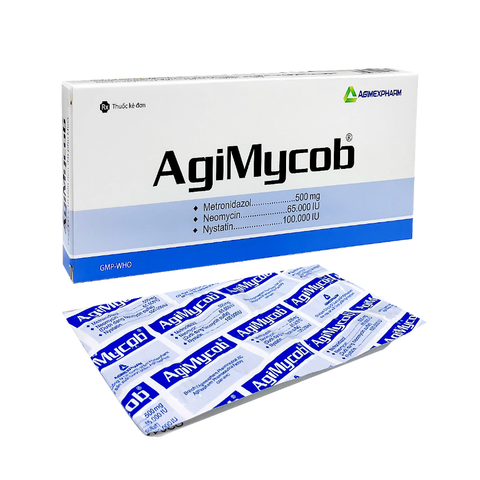  Viên đặt phụ khoa agimycob agimexpharm 