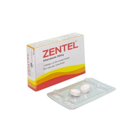  Zentel Albendazole 200mg 