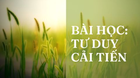 Bài học: Tư duy cải tiến