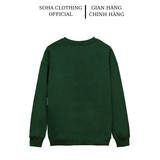  Áo nỉ sweater nam nữ form rộng vải nỉ bông dày dặn phong cách Ulzzang Kansas - SoHa Clothing 