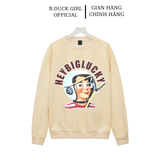  Áo nỉ sweater nam nữ form rộng vải nỉ bông dày dặn phong cách Ulzzang Heybing googluck - SoHa Clothing 