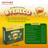 TPBVSK Byealco - Hỗ trợ giải rượu và cải thiện chức năng gan (Hộp 25 viên)