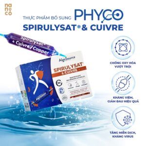 Thực phẩm bổ sung Phyco Spirulysat® & Cuivre