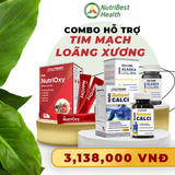 Combo hỗ trợ cho tim mạch và loãng xương