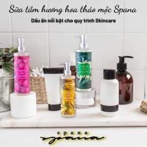 Sữa tắm hương hoa thảo mộc Spana Perfumed Herb Body Wash