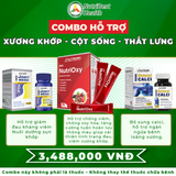 Combo hỗ trợ xương khớp - cột sống thắt lưng