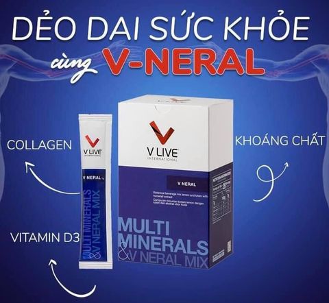 V-Neral giúp đào thải độc tố, chỉnh sửa và tái tạo tế bào (VLIVE)