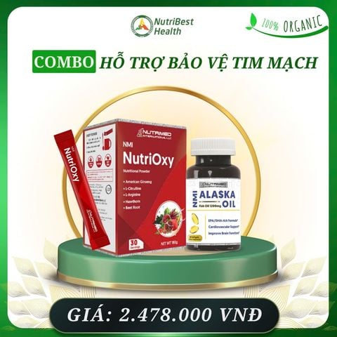 Combo hỗ trợ bảo vệ tim mạch