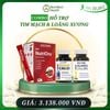 Combo hỗ trợ cho tim mạch và loãng xương
