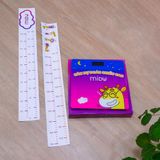 Cân dự đoán chiều cao Midu: Gồm 01 cân và 01 thước đo chiều cao