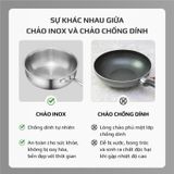 Chảo inox Olivo Steve 2485