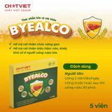 TPBVSK Byealco - Hỗ trợ giải rượu và cải thiện chức năng gan (Hộp 5 viên)