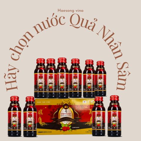 Nước uống Quả sâm - Ginseng Berry S Drink