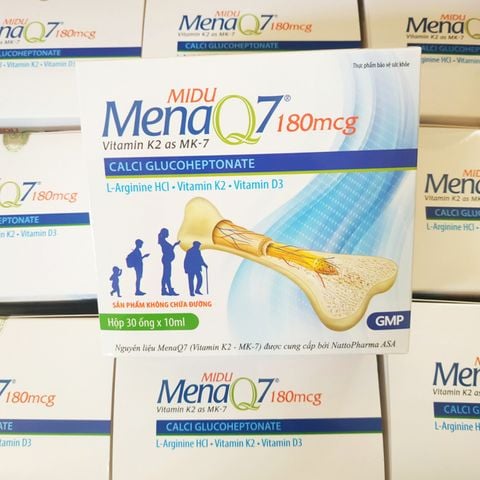 Thực phẩm bảo vệ sức khỏe: Midu MenaQ7 180mcg