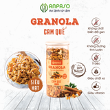 Granola siêu hạt 500gr Vị Cam quế