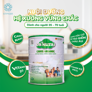 Sữa bột Dr. Nutri Canxi – Organic 400gr