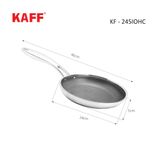 Chảo inox đáy tổ ong chống dính KAFF KF - 245IOHC
