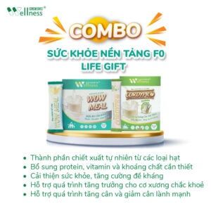 Combo Sức khỏe nền tảng F0 Life Gift