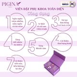 Set Viên đặt tối ưu Pigina (18 viên) - Pigina Premium Intimate Cleanser (kèm 10 gói gel Dung dịch vệ sinh Pigina 5ml + 02 quần lót nữ)