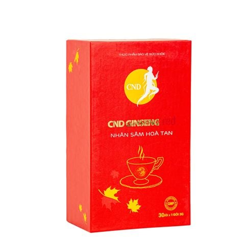 Thực phẩm bảo vệ sức khỏe CND GINSENG Red Nhân sâm hòa tan (hộp 30 gói)