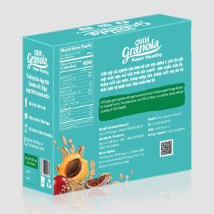 Ngũ Cốc OHH Granola – Dòng Super Healthy mix hạt trái cây