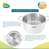 Nồi inox cao cấp Carez CPC871SI24SN kích cỡ 24cm