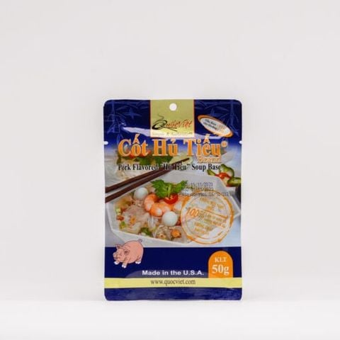 Cốt gia vị Hủ tiếu (Hộp 20 gói) – Vietnam Pork Flavored “Hu Tieu” Soup Base