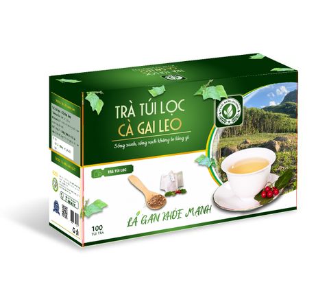 Trà Túi Lọc Cà Gai Leo Dạng Hộp 100 gói