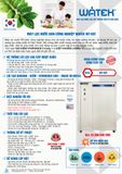 Máy lọc nước bán công nghiệp Watek 50 lít/ giờ, model: WT-50