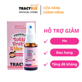 Thực phẩm bảo vệ sức khỏe: Keo ong Propolis Tutti Frutti & Honey for Kids Tracybee (vị trái cây 30ml)