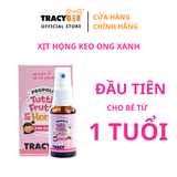 Thực phẩm bảo vệ sức khỏe: Keo ong Propolis Tutti Frutti & Honey for Kids Tracybee (vị trái cây 30ml)
