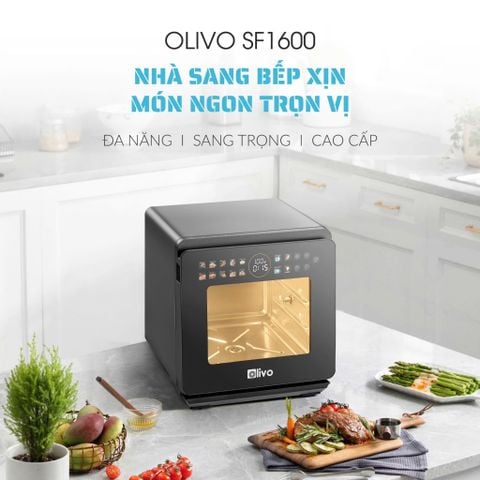 Nồi chiên hấp đa năng OLIVO SF1600