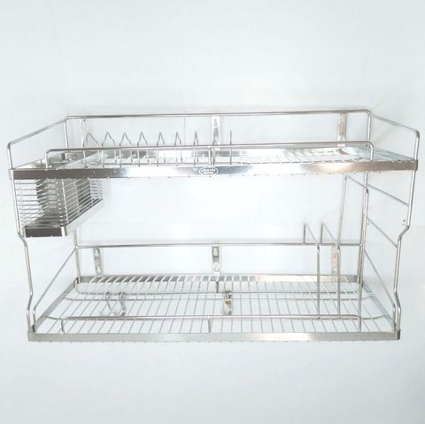  Kệ treo đa năng INOX 304, kệ chén đĩa đa năng phía trong, gia dụng inox tiện lợi 
