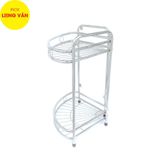  Kệ góc ống nhà bếp INOX 3 tầng 
