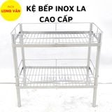  Kệ để chén bát dĩa INOX la đặc 201, kệ phòng bếp Inox 28x50 cm 