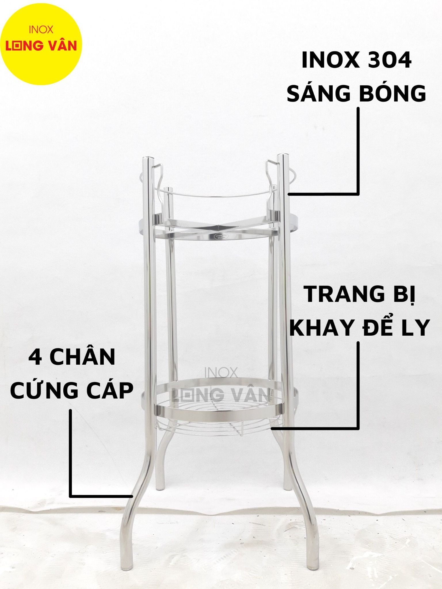  Chân Bình Lọc Nước INOX 304 