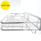  Kệ treo phòng bếp INOX 1 tầng , bề mặt sáng bóng, dụng cụ nhà bếp tiện lợi Inox 201 