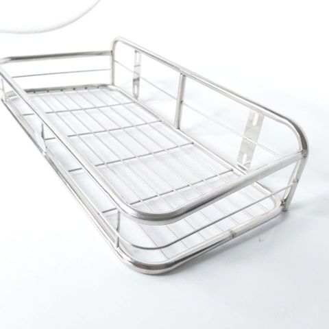  Kệ đựng gia vị nhà bếp INOX 201 tiện lợi 1 tầng 