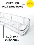  Kệ đựng gia vị nhà bếp INOX 201 tiện lợi 1 tầng 