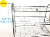  Kệ giày dép INOX tiện lợi 3/4/5 tầng 