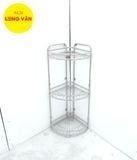  Kệ góc ống nhà bếp INOX 3 tầng 