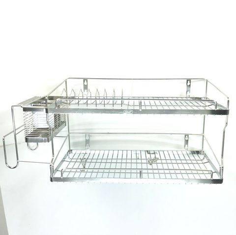  Kệ treo đa năng INOX 304 phòng bếp, kệ chén đĩa đa năng thông minh tiện lợi. 