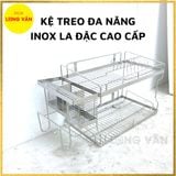  Kệ treo đa năng Inox la đặc 201 phòng bếp 